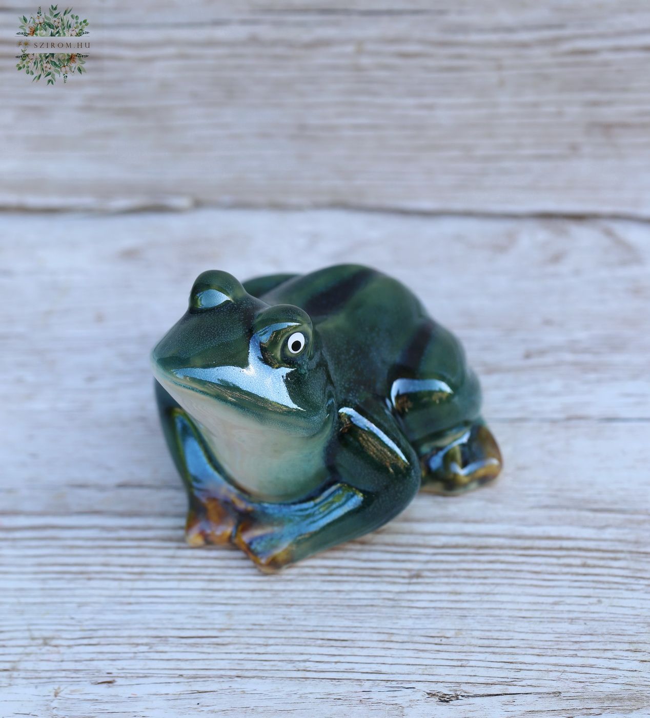 flower delivery Budapest - Ceramic frog 12cm
