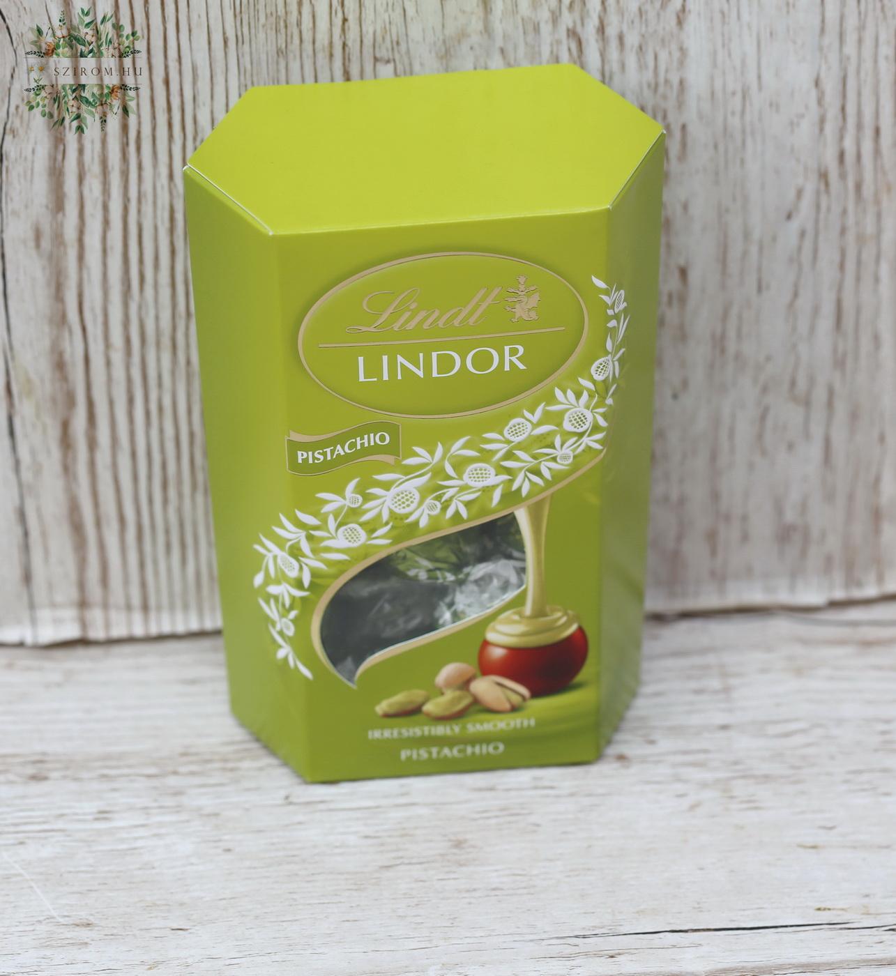 Blumenlieferung nach Budapest - Lindt Lindor pistachio 