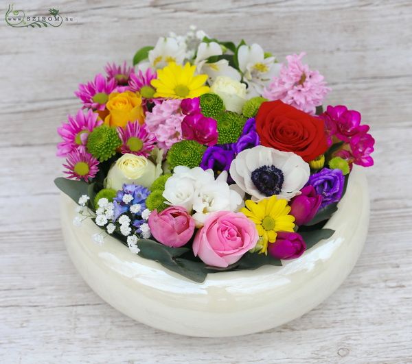 Blumenlieferung nach Budapest - Großer Blumenplatte