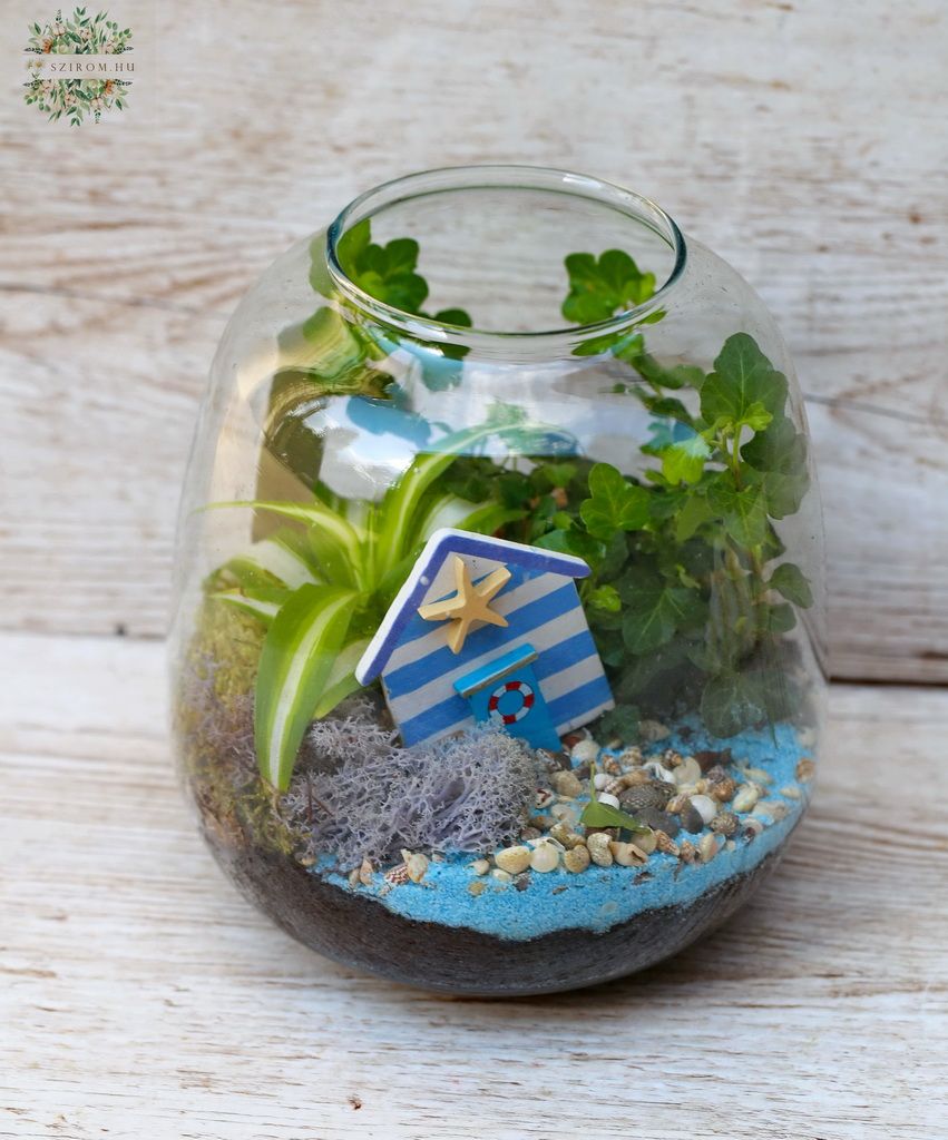 flower delivery Budapest - Summer wibe florarium