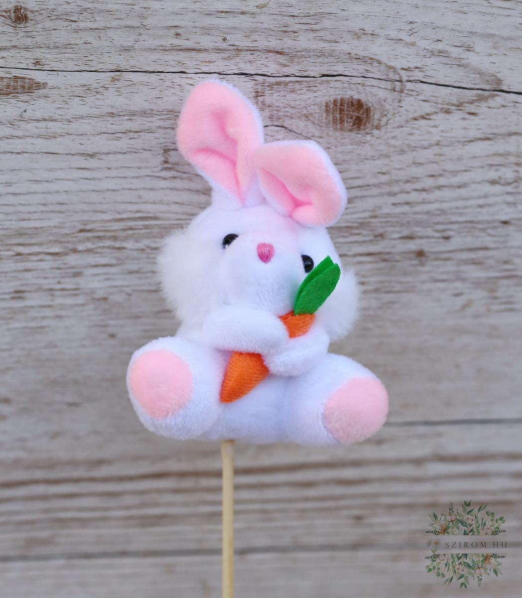 Blumenlieferung nach Budapest - Hase mit Buchstabierwettbewerb (11 cm)