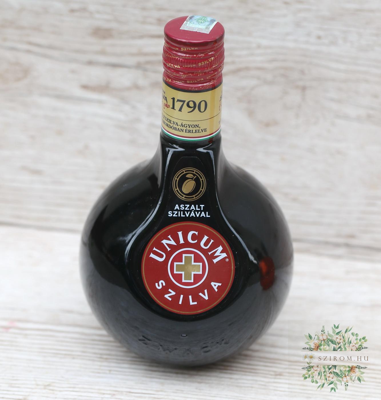Blumenlieferung nach Budapest - Unicum mit getrockneten Pflaumen 0,5l 34,5%
