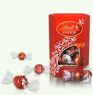 Lindt Lindor csokoládé 200g