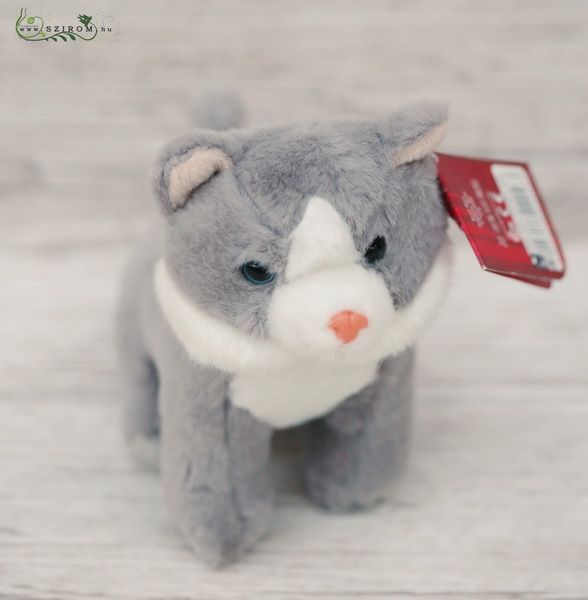 Plüss cica 14cm