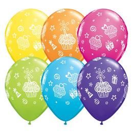 Geburtstag Muffin Ballon (1 PC)