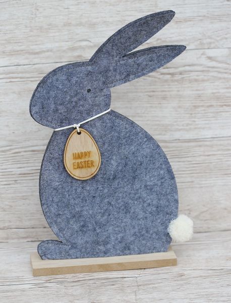 Gray rabbit  36 cm