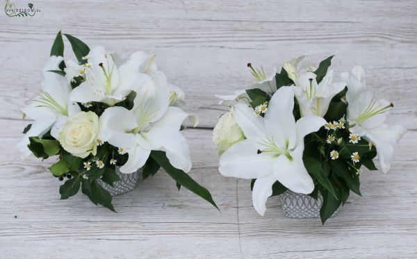 Gästetisch Blumendekor