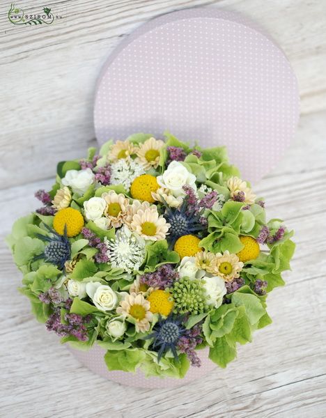 Blumenbox mit kleinen Blumen (13 St)