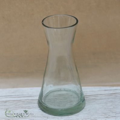 mini váza 1-5 rövidszárú virághoz (15cm)
