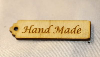 Handgemacht Holz Schriftzug (6cm)