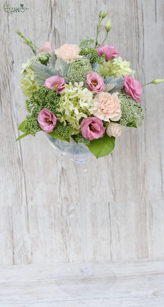 Gästetisch Blumendekor