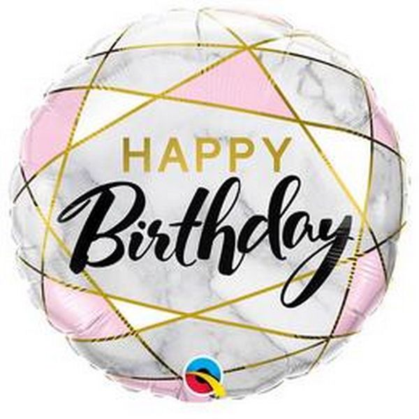 Happy Birthday Balloons (45cm)