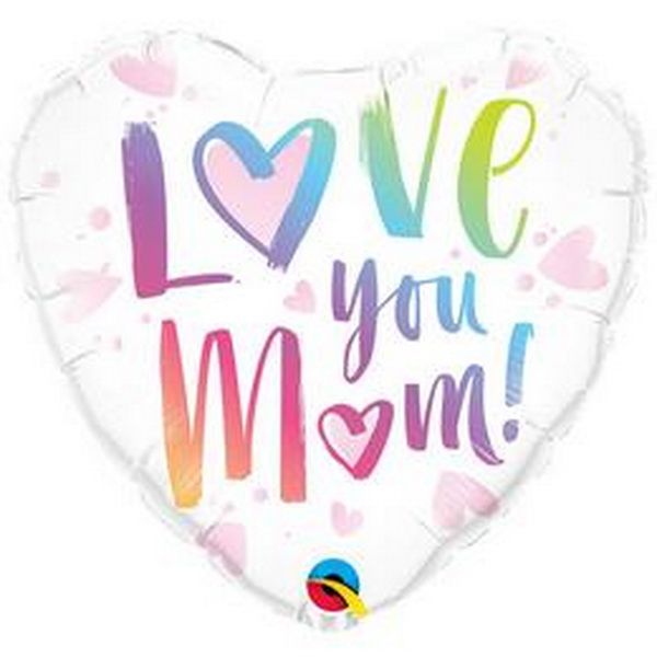 Ich liebe dich Mama Ballon (45cm)