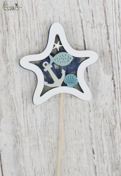 sea star figure on stick