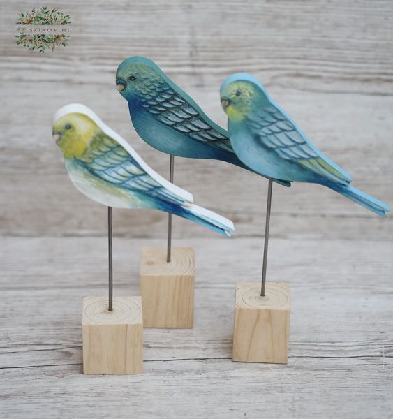 Wooden parrot (1pc)