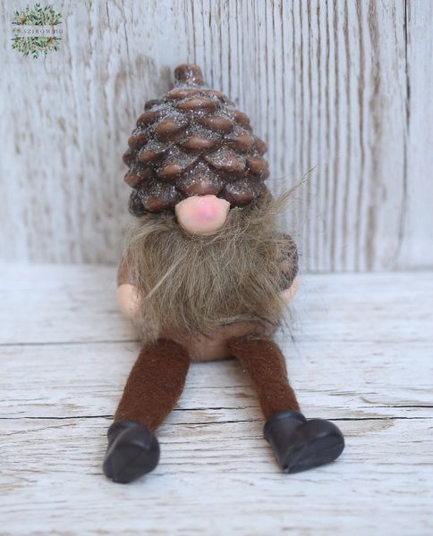 Cone heat dwarf with hanging feet 13 cm