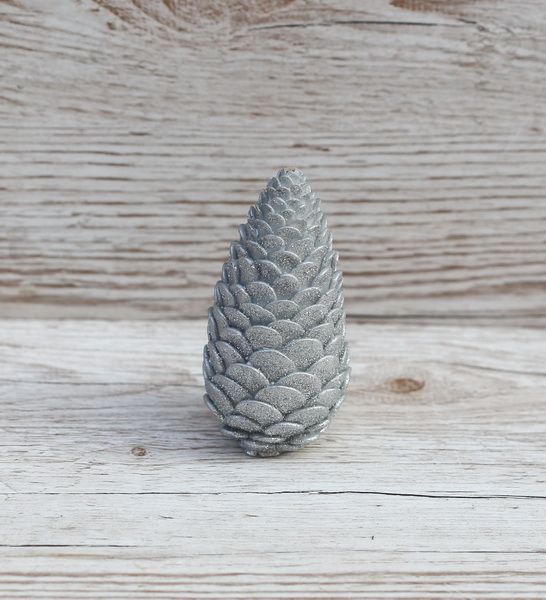 Silver cone 10cm