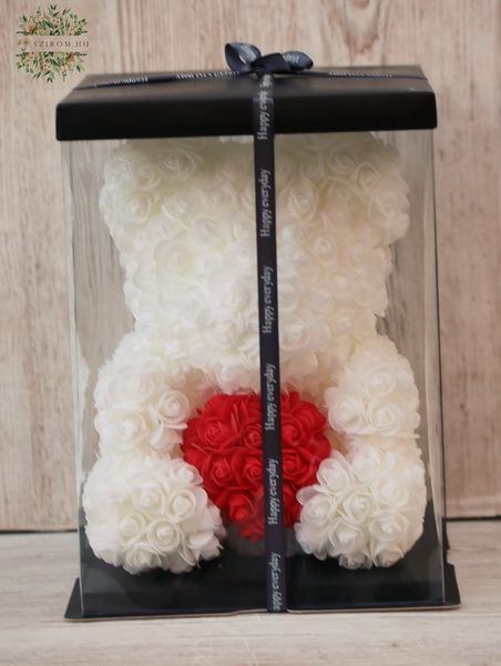 Rosen Teddy mit Herz 40cm