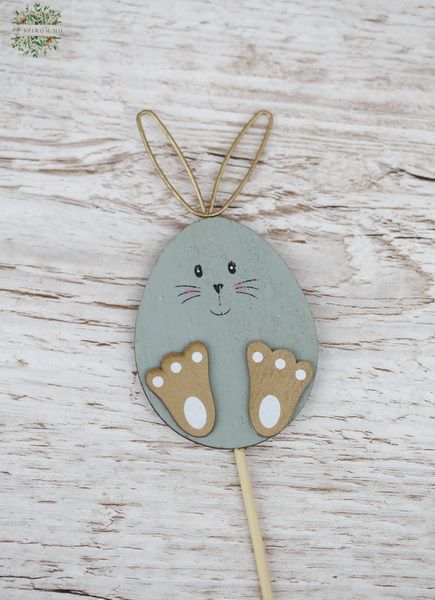 Bunny figure on stick