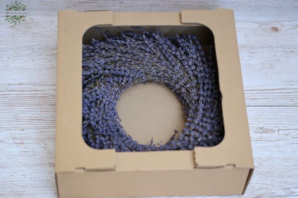 Levendulavirág koszorú (30cm)