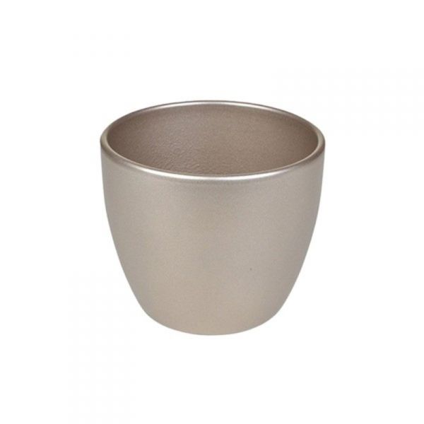 ceramic pot champagne 31cm