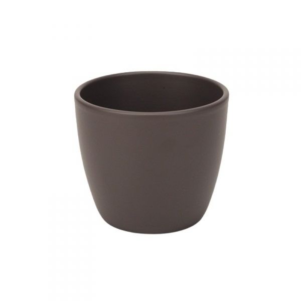 ceramic pot matt graphit 28cm