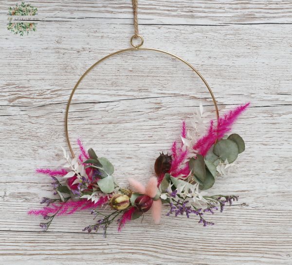 Dried flower ornament, 20cm