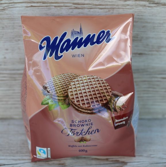 Manner Törtchenwaffel 400 g Schoko-Brownie