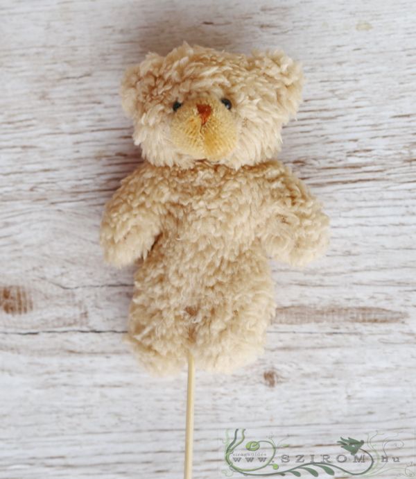 brauner Tedybär on Holzstäbchen (12cm)