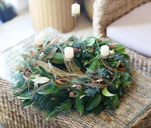 Advent wreath large