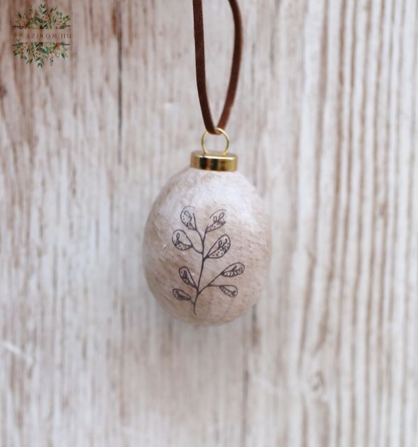  several types of plant-patterned hanging eggs (4cm)