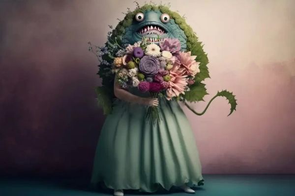Let the florist free - surprise bouquet with our novelties
