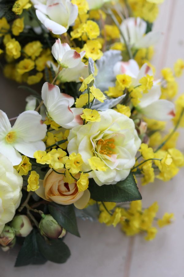 Spring Silkflower wreath 35cm