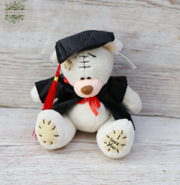 Graduation plush teddy 16cm