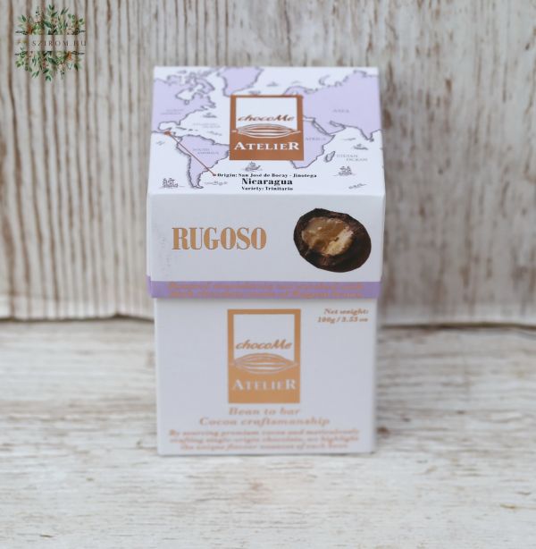 Atelier Macadema nuts enrobed with dark chocolate