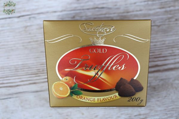 Sweetnes Gold Truffles 200g Orange
