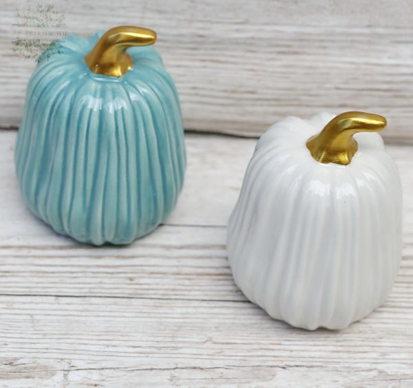 Ceramic punpkin  14 cm (1 piece)