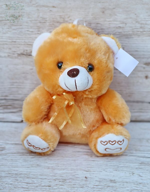 Világosbarna plüss medve ( 25 cm )