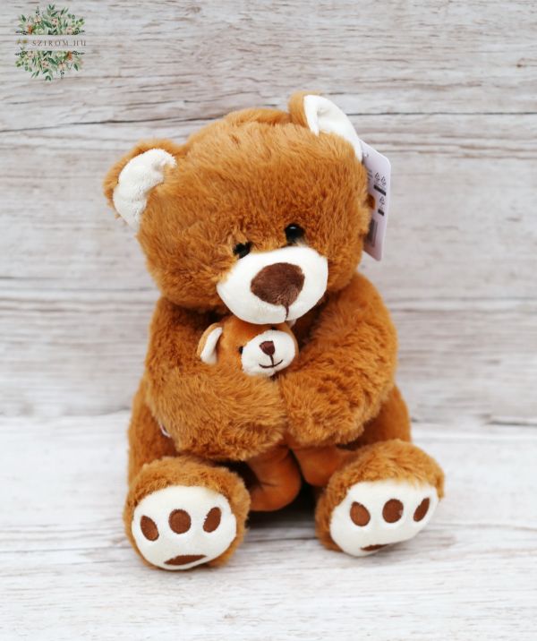 Plüsch Teddy mit Kind (25cm)