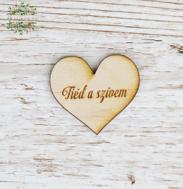 Meine Herz gehört Dir Hölzerne Herz Klein