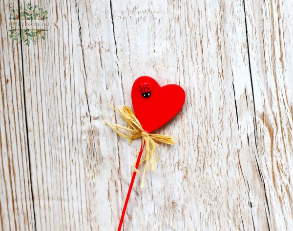 Heart figure on stick