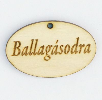 ballagásodra tábla (4cm)