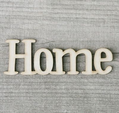 Home holz titel (7cm)