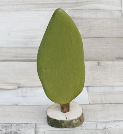 Fából készült lombos fa (26cm)
