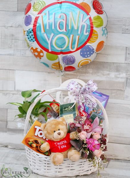 Thank you gift basket
