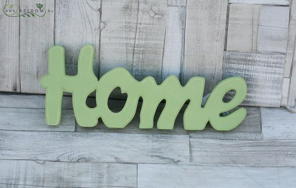 Nagy HOME felirat fából (31cm)
