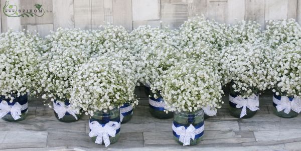 Gästetisch Blumendekor