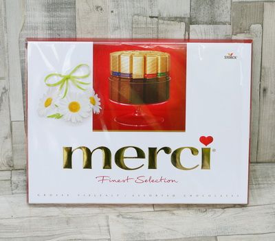 Gigante Merci mit 8 Erlesene Schokolade-Spezialitäten (675g)