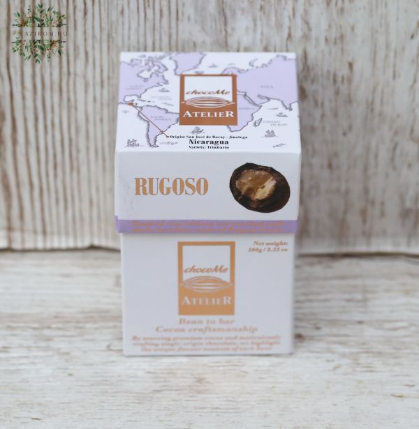 Atelier Macadema nuts enrobed with dark chocolate