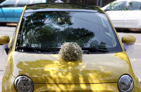 Autodekoration mit Blumen